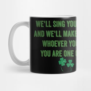 If You're Irish Come Into The Parlor Song Lyric Mug